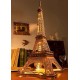 Maquette tour eiffel lumineuse en bois - 22x21x53cm 164 pieces-lilojouets-questembert-muzillac-morbihan