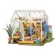 Maquette jardin maison de reve avec led - miniature diy - 25x19x19cm 240 pieces-lilojouets-questembert-muzillac-morbihan