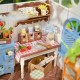 Maquette jardin maison de reve avec led - miniature diy - 25x19x19cm 240 pieces-lilojouets-questembert-muzillac-morbihan