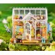 Maquette jardin maison de reve avec led - miniature diy - 25x19x19cm 240 pieces-lilojouets-questembert-muzillac-morbihan