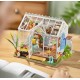 Maquette jardin maison de reve avec led - miniature diy - 25x19x19cm 240 pieces-lilojouets-questembert-muzillac-morbihan