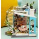 Maquette loft de dora avec led - maison miniature diy-lilojouets-questembert-muzillac-morbihan