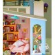 Maquette loft de dora avec led - maison miniature diy-lilojouets-questembert-muzillac-morbihan