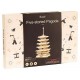 Maquette pagode 5 etages en bois - 16x16x32cm 275 pieces-lilojouets-questembert-muzillac-morbihan