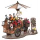 Maquette chariot a fleurs en bois - 24x16x21cm 187 pieces-lilojouets-questembert-muzillac-morbihan