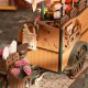 Maquette chariot a fleurs en bois - 24x16x21cm 187 pieces-lilojouets-questembert-muzillac-morbihan