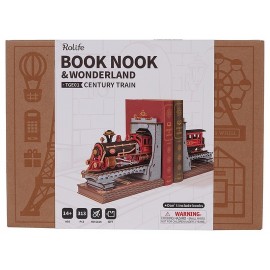 MAQUETTE CENTURY TRAIN - BOOK NOOK SERRE-LIVRES DIY - 313 PIECES-LiloJouets-Questembert-Muzillac-Morbihan