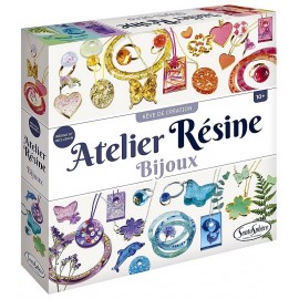 COFFRET ATELIER BIJOUX RESINE ET INCLUSION - REVE DE CREATION - SENTOSHPERE-LiloJouets-Questembert-Muzillac-Morbihan