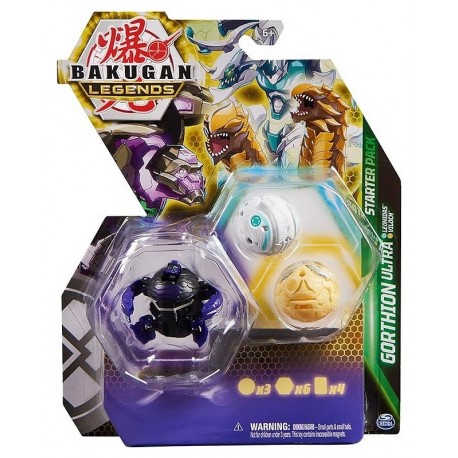 PACK 3 BAKUGAN LEGENDS GORTHION ULTRA-LiloJouets-Questembert-Muzillac-Morbihan