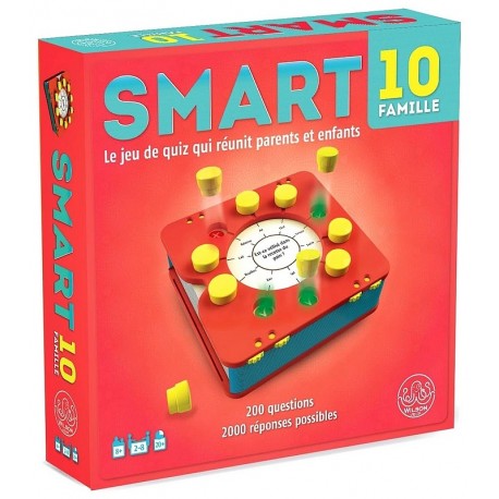 JEU SMART10 FAMILLE - JEU DE QUIZZ 200 QUESTIONS 2000 REPONSES-LiloJouets-Questembert-Muzillac-Morbihan