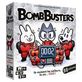 JEU BOMB BUSTERS - JEU COOPERATIF 66 MISSIONS - DEDUCTION COOPERATION EXPLOSION-LiloJouets-Questembert-Muzillac-Morbihan