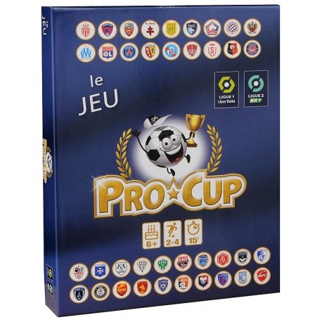 JEU PROCUP - JEU DE FOOT LIGUE 1 ET LIGUE 2-LiloJouets-Questembert-Muzillac-Morbihan