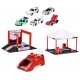 Coffret racing 5 voitures porsche 1.64e - turbo lanceur avec podium - majorette-lilojouets-questembert-muzillac-morbihan