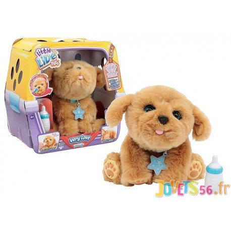 chien peluche interactif